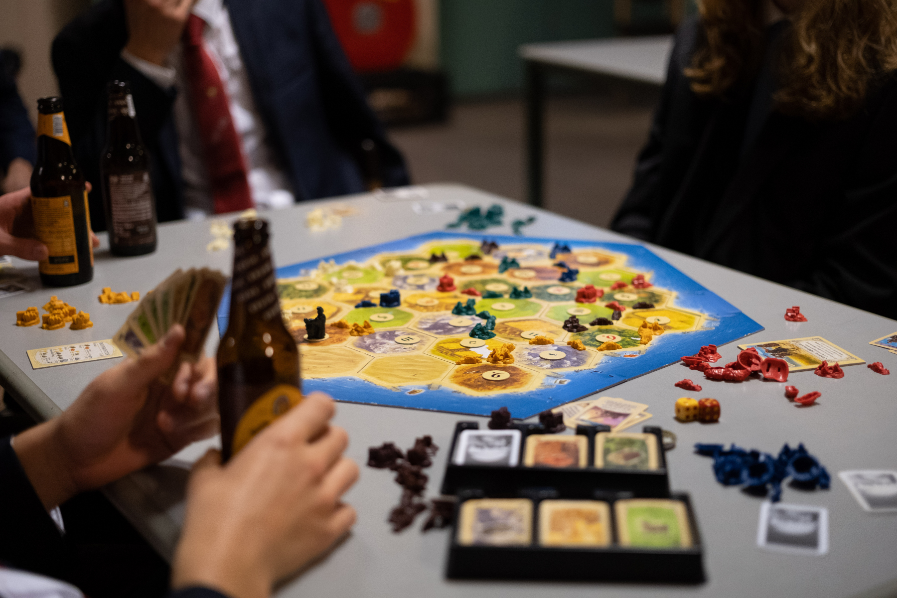 Eerstejaars tijdens het eerstejaarsweekend